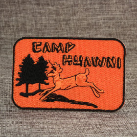 Camp Huawni Cheap Custom Patches