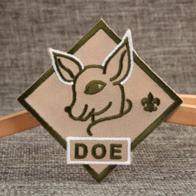 Doe Biker Personalized Patches