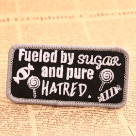 Sugar Custom Embroidered Patches
